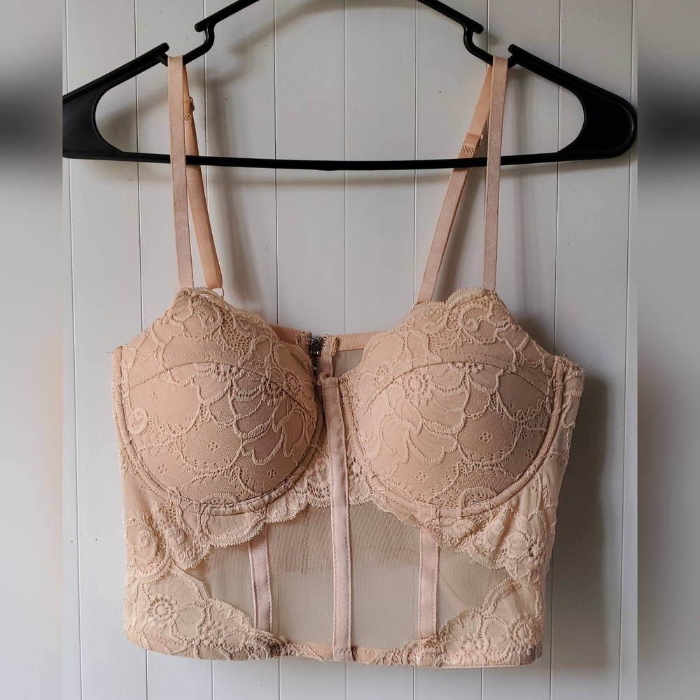 2Pack | Say What Lace Bustier Bra Top | Size M